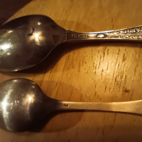 Sterling silver miniature spoons. - Picture 4 of 15